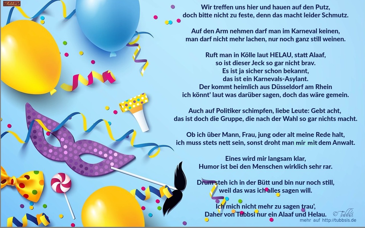 Clean Karneval!! oder LIGHT?